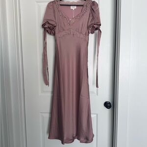 Boheme Mauve Maxi Dress